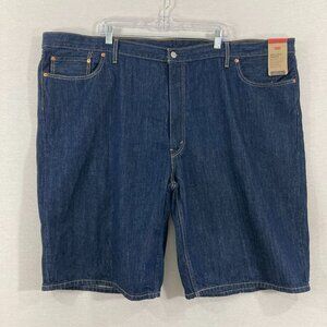 New Levi's Men's size‎ 52 Medium Wash Denim 469 Loose Shorts